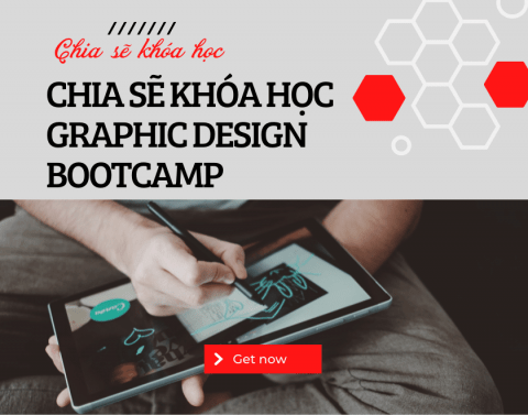 Chia sẽ Khóa học Graphic Design Bootcamp - 16GB Course with Projects