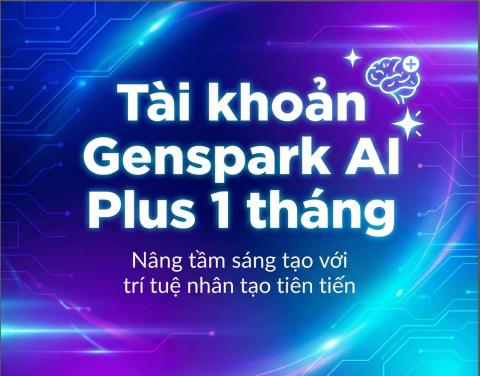 Mua tài khoản Genspark AI giá rẻ 1 tháng bản quyền