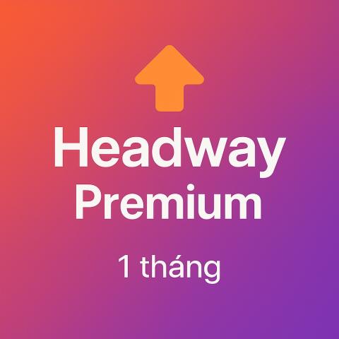 Mua tài khoản Headway giá rẻ 1 năm